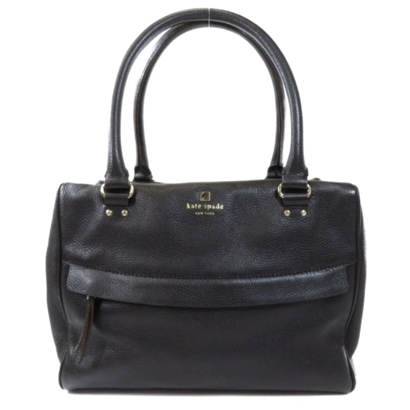 Kate Spade New York Alida Grant Park Black Leather Tote. - Picture 8 of 13